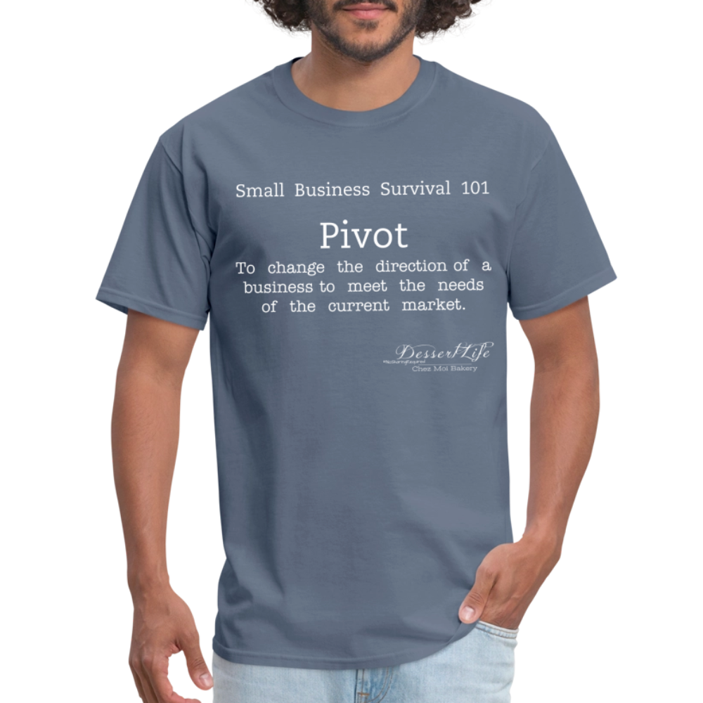 Small Business 101: Pivot T-Shirt - denim