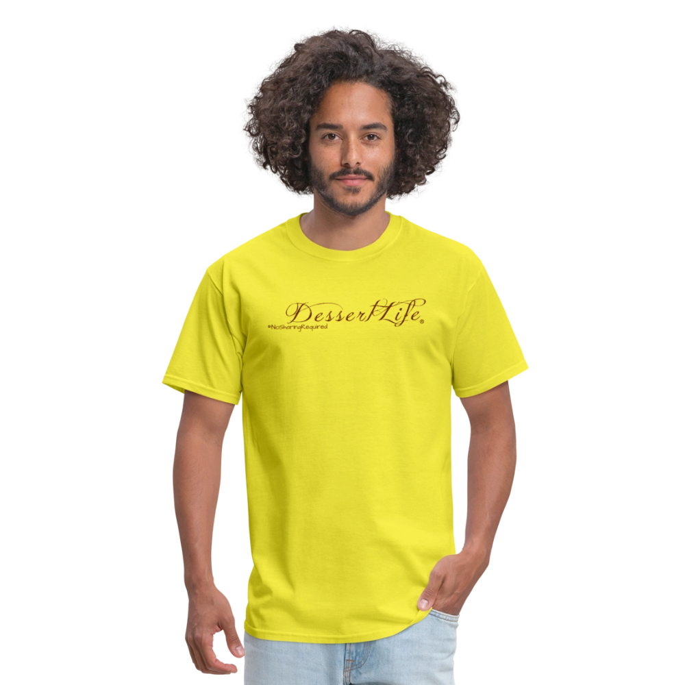 DessertLife #NoSharingRequired T-Shirt - yellow