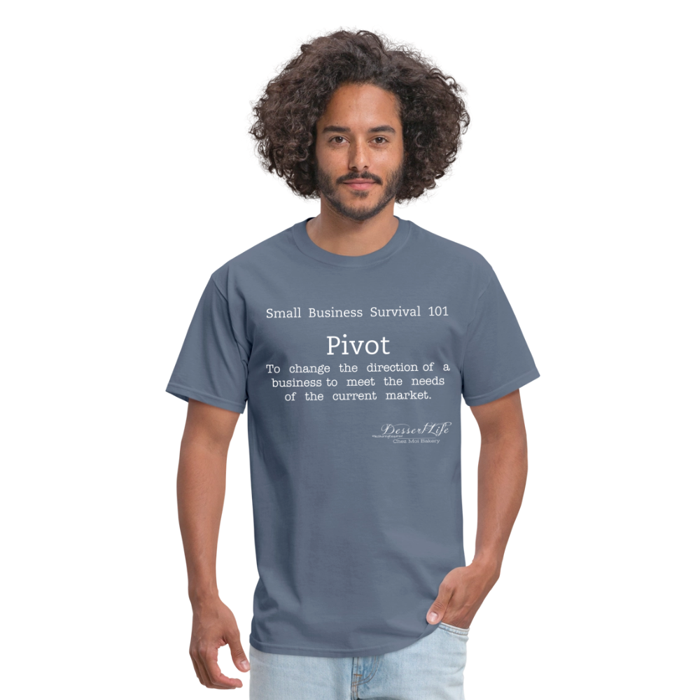 Small Business 101: Pivot T-Shirt - denim
