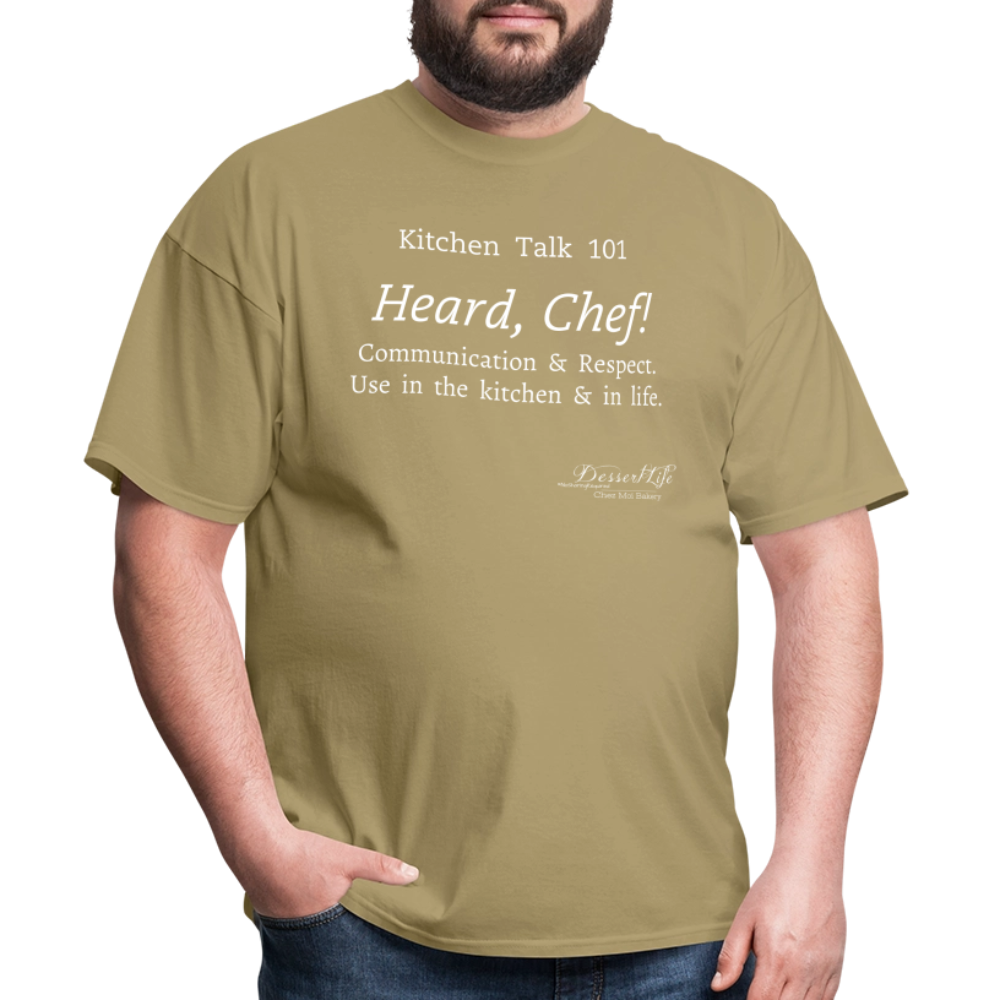 Heard, Chef! Classic T-Shirt - khaki