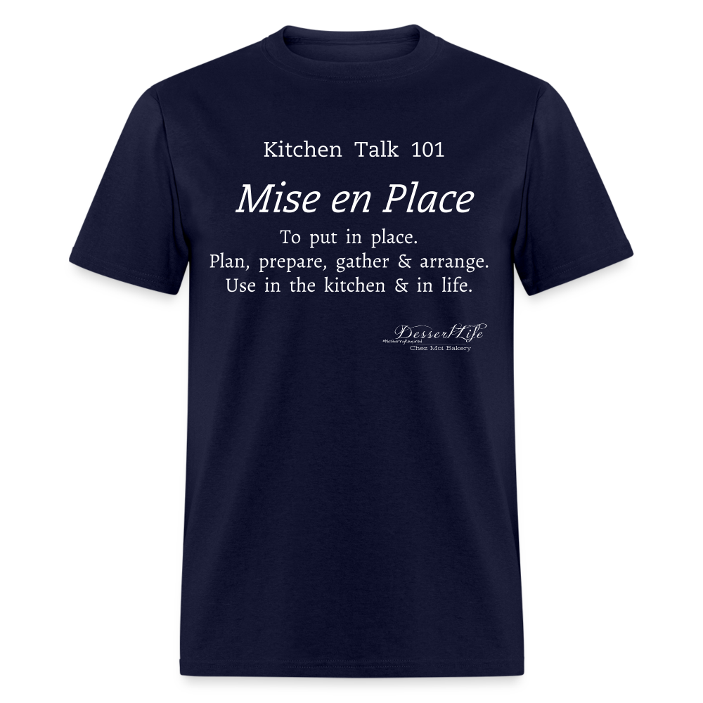 Mise en Place T-Shirt - navy