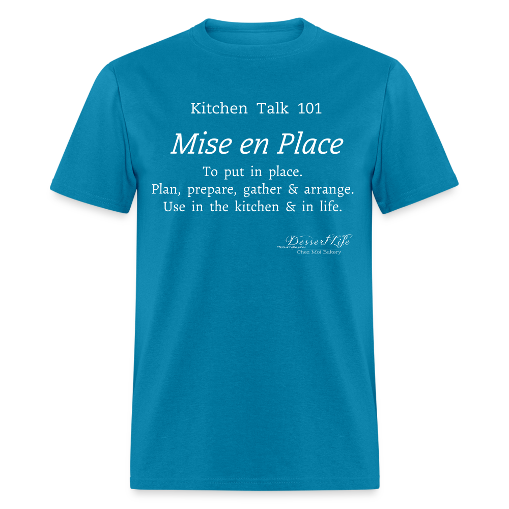 Mise en Place T-Shirt - turquoise