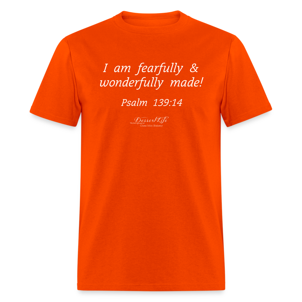 Fearfully & Wonderfully Made Unisex Classic T-Shirt - orange