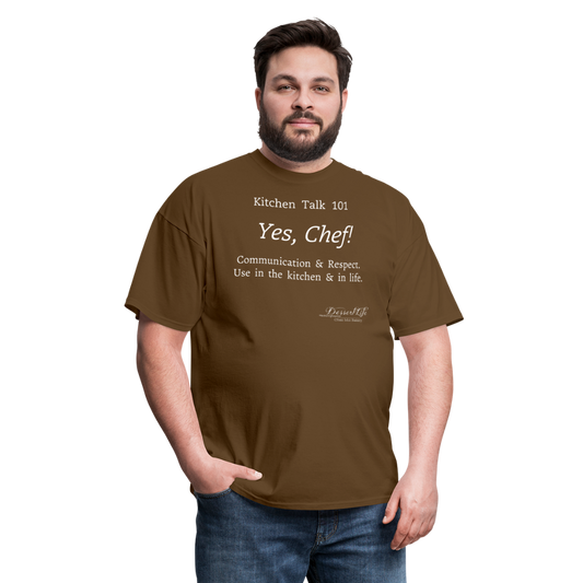 Heard, Chef! Classic T-Shirt - brown