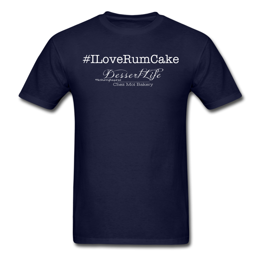 #ILoveRumCake T-Shirt - navy