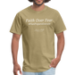 Faith Over Fear T-Shirt - khaki