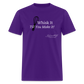 Whisk It Till You Make It T-Shirt - purple