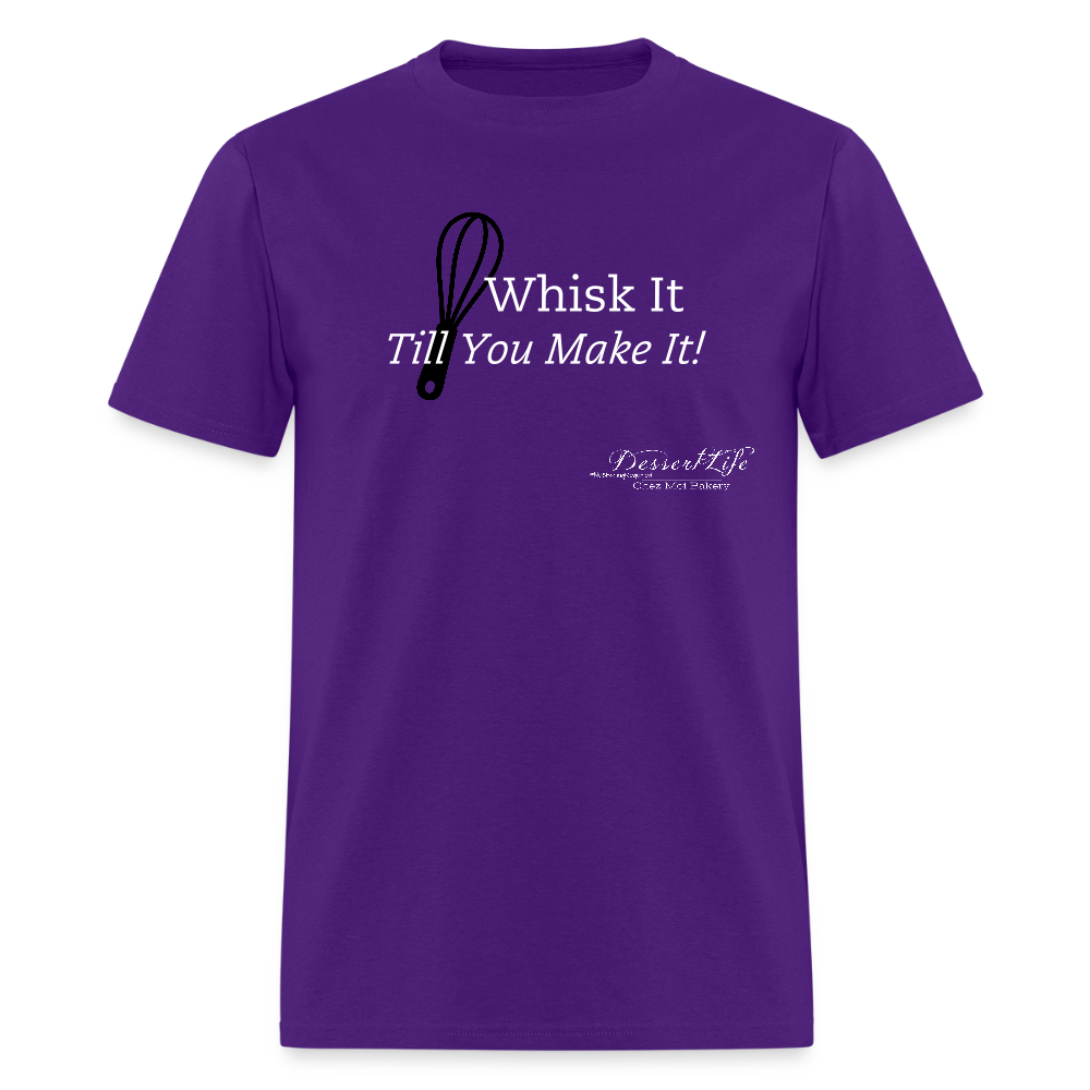 Whisk It Till You Make It T-Shirt - purple