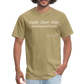 Faith Over Fear T-Shirt - khaki
