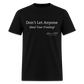Don't Let Anyone Steal Your Frosting T-Shirt - black