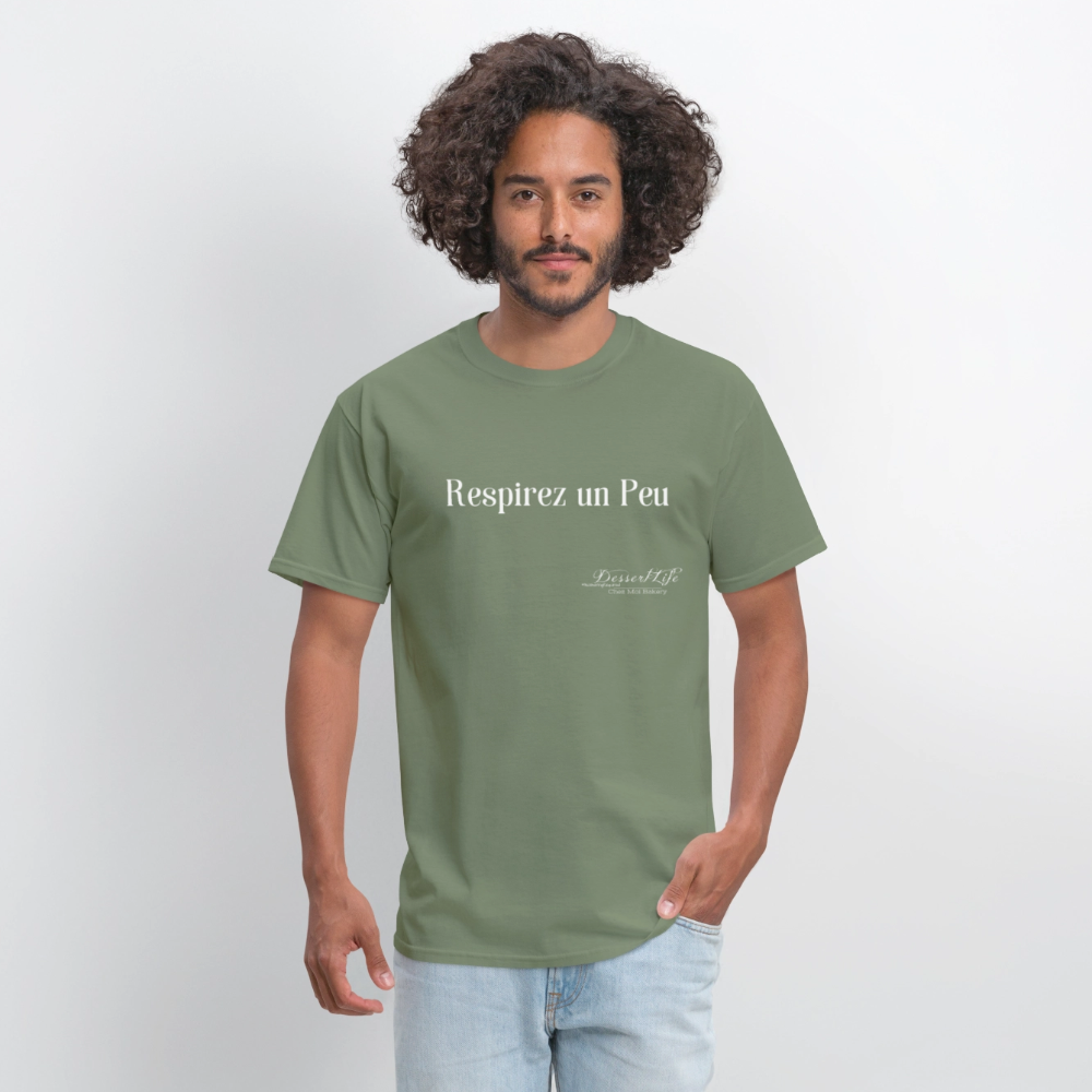 Respirez un Peu T-Shirt - military green