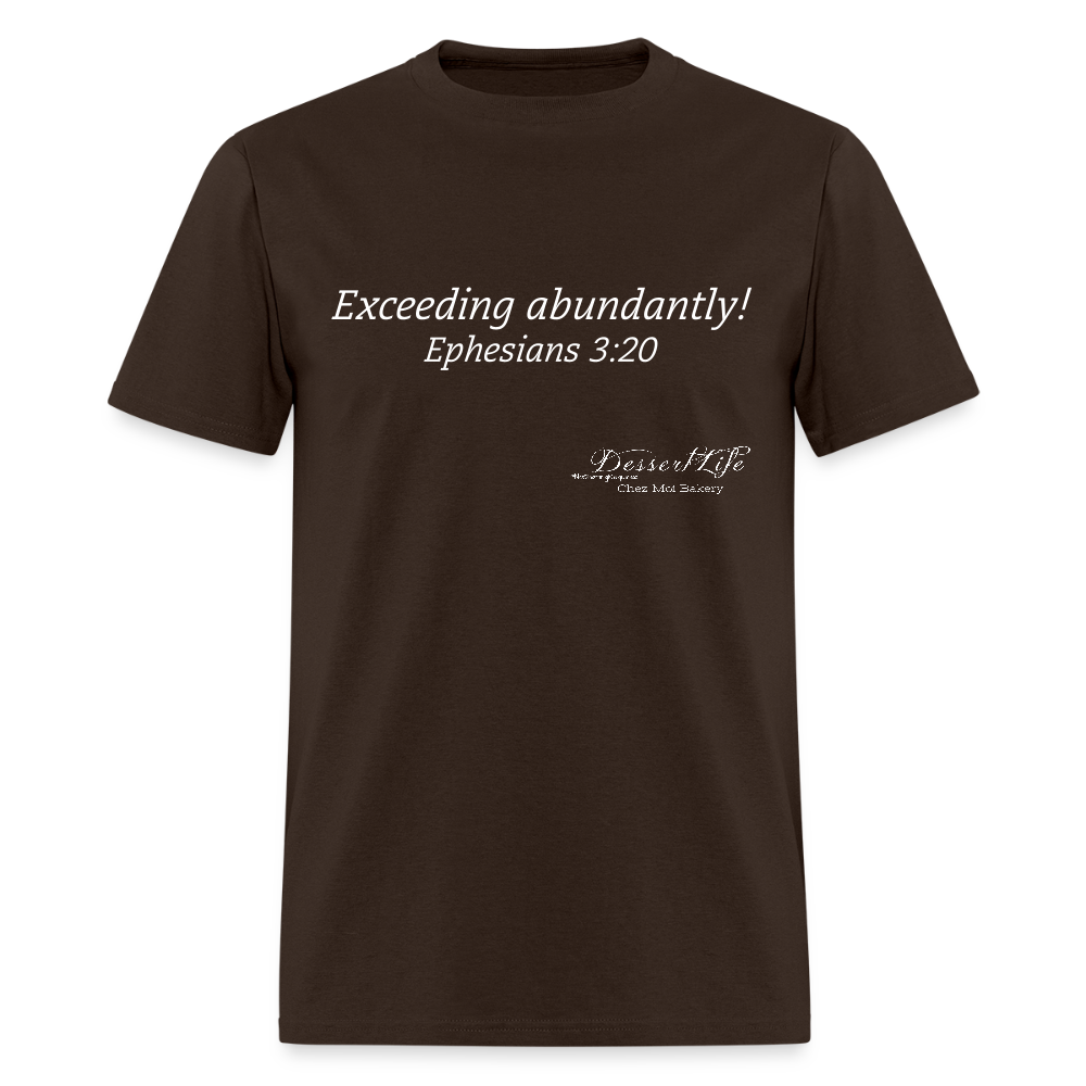 Exceeding Abundantly...!!! - brown
