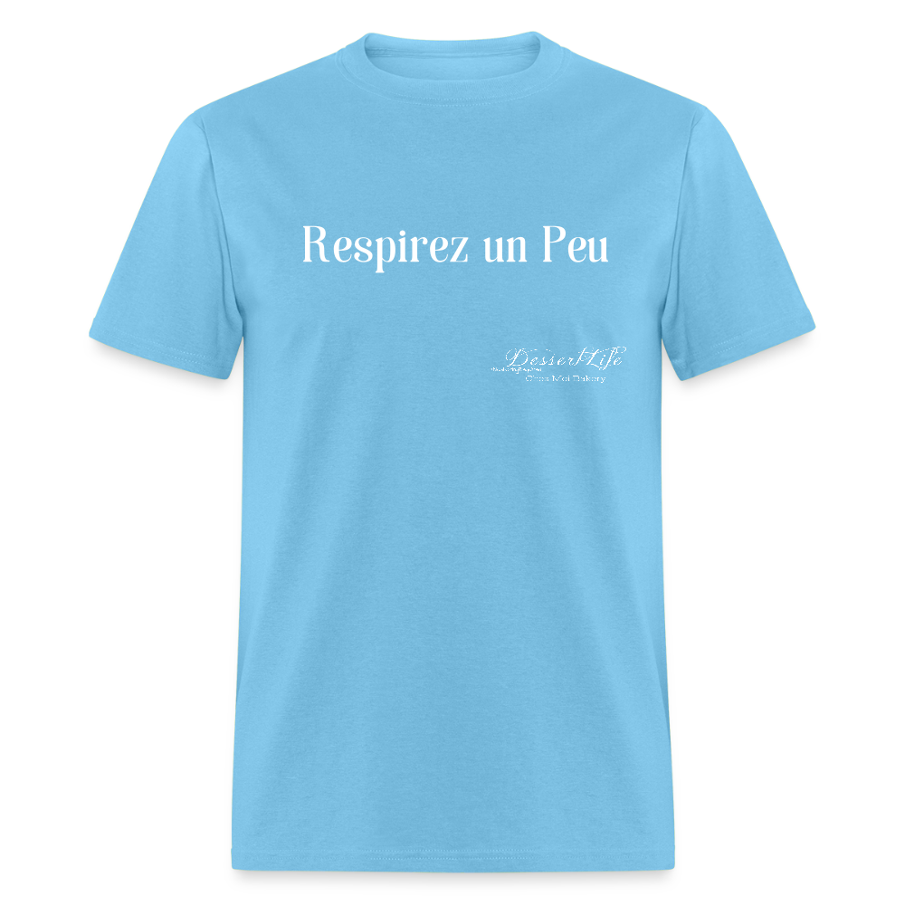 Respirez un Peu T-Shirt - aquatic blue