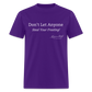 Don't Let Anyone Steal Your Frosting T-Shirt - purple