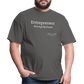 Entrepreneur #LivingTheDream T-Shirt - charcoal