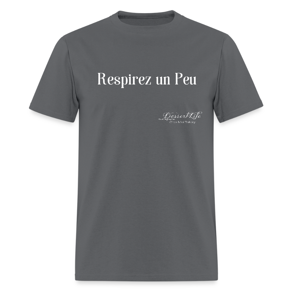 Respirez un Peu T-Shirt - charcoal