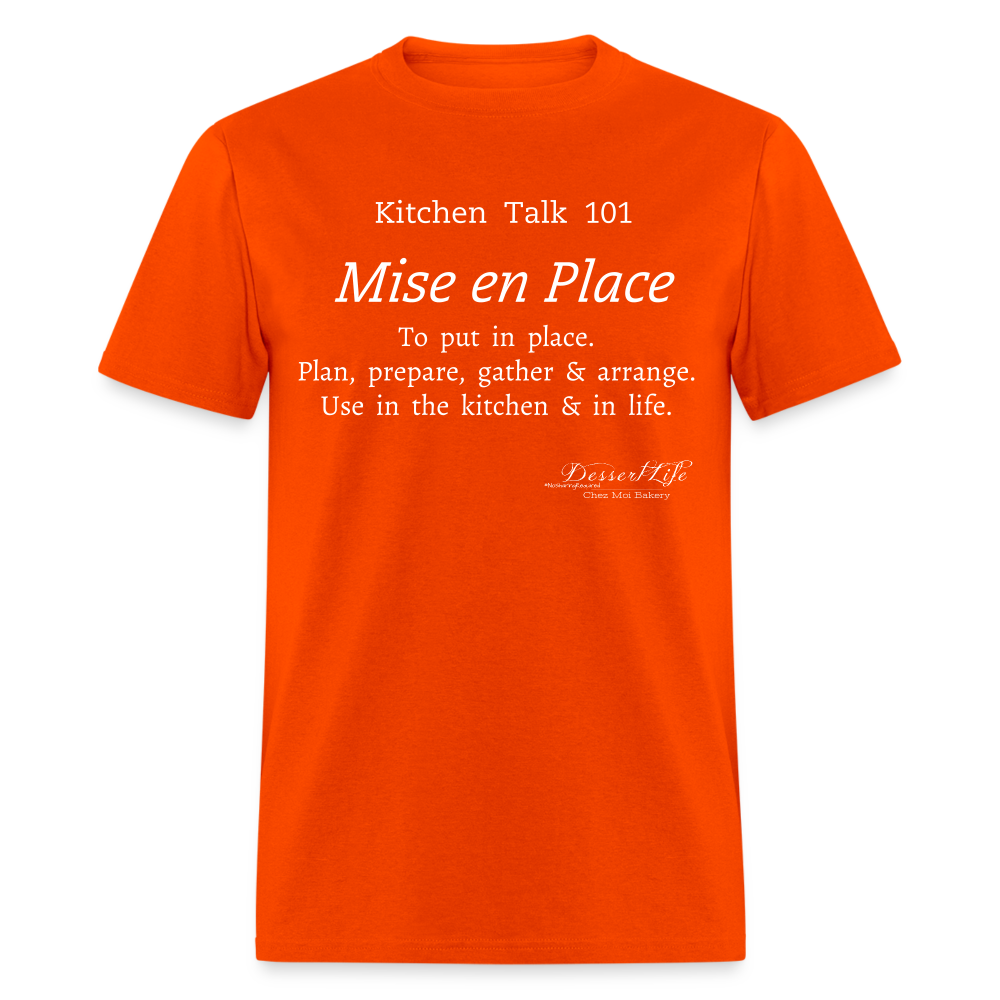 Mise en Place T-Shirt - orange