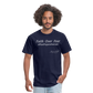 Faith Over Fear T-Shirt - navy