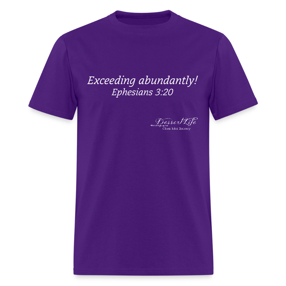 Exceeding Abundantly...!!! - purple