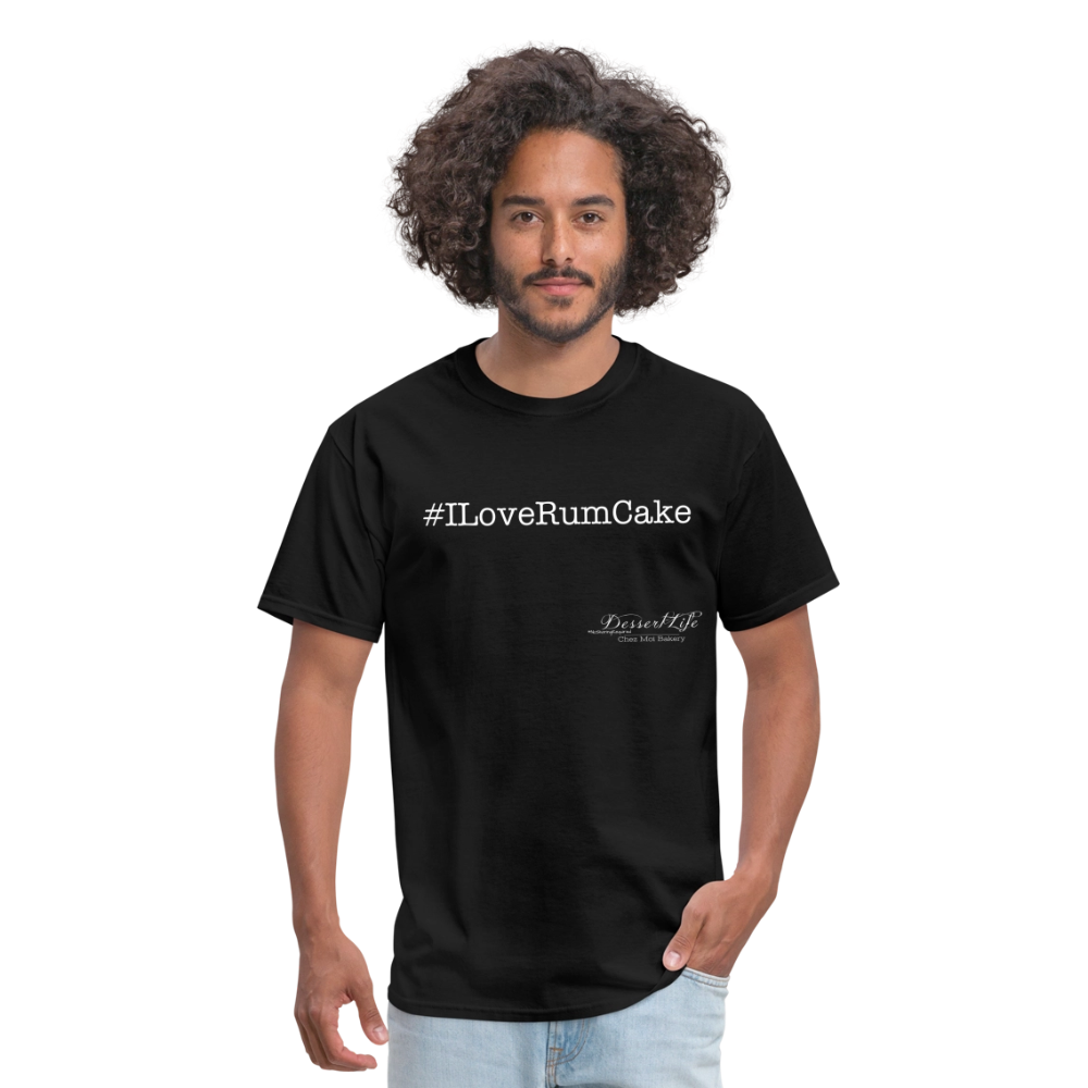 #ILoveRumCake T-Shirt - black