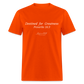 Destined for Greatness Unisex Classic T-Shirt - orange