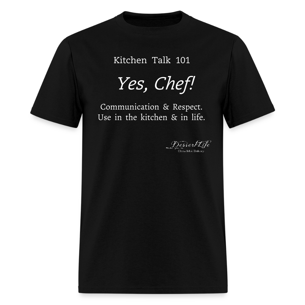 Yes, Chef! Classic T-Shirt - black