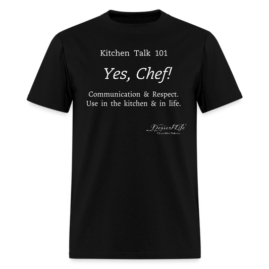 Yes, Chef! Classic T-Shirt - black