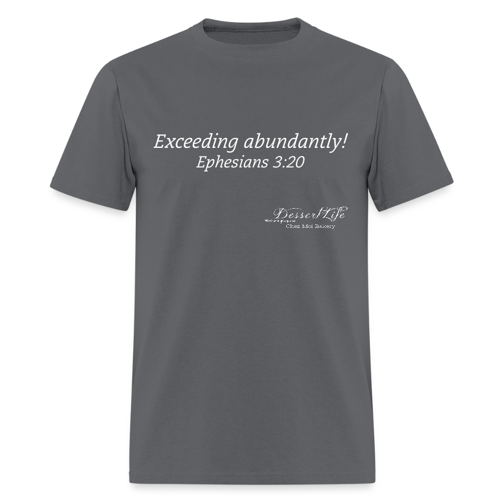 Exceeding Abundantly...!!! - charcoal