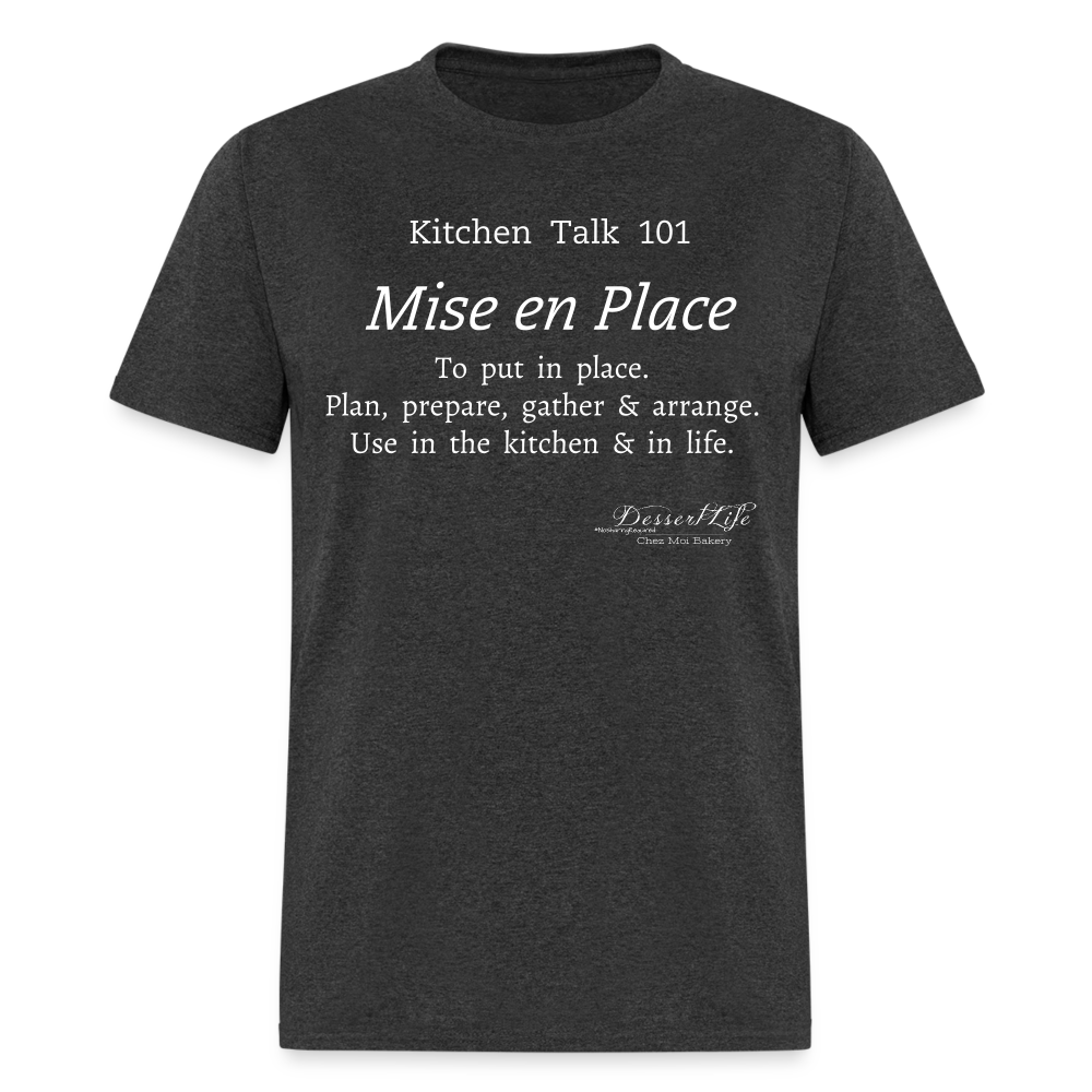 Mise en Place T-Shirt - heather black