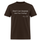 Don't Let Anyone Steal Your Frosting T-Shirt - brown