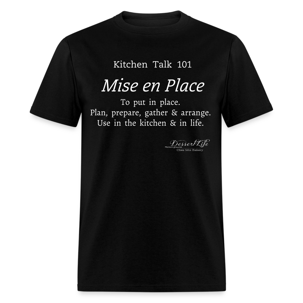 Mise en Place T-Shirt - black