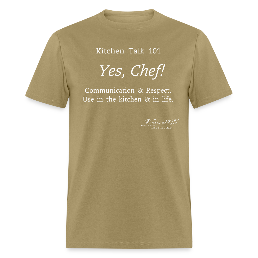 Yes, Chef! Classic T-Shirt - khaki
