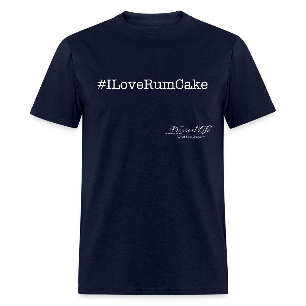 #ILoveRumCake T-Shirt - navy