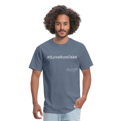 #ILoveRumCake T-Shirt - denim