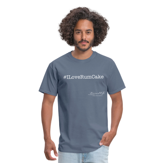 #ILoveRumCake T-Shirt - denim
