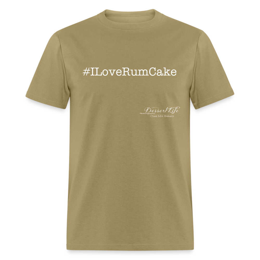 #ILoveRumCake T-Shirt - khaki