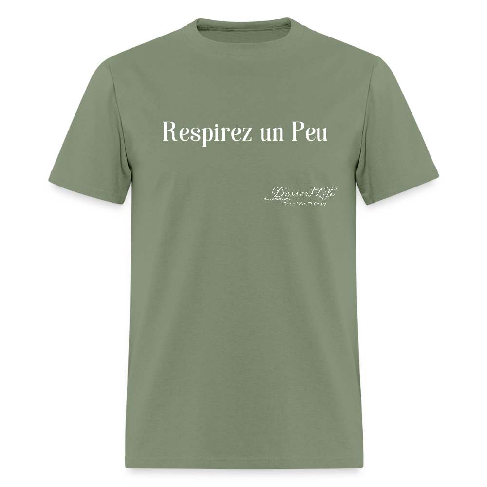 Respirez un Peu T-Shirt - military green