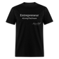 Entrepreneur #LivingTheDream T-Shirt - black