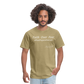 Faith Over Fear T-Shirt - khaki