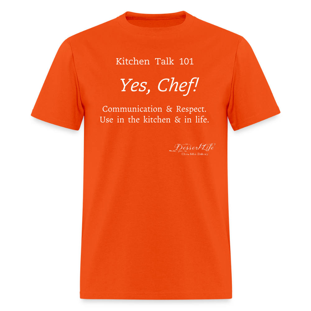 Yes, Chef! Classic T-Shirt - orange
