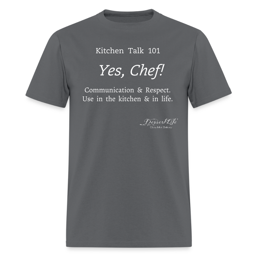 Yes, Chef! Classic T-Shirt - charcoal