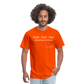 Faith Over Fear T-Shirt - orange