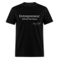 Entrepreneur #WriteTheVison T-Shirt - black