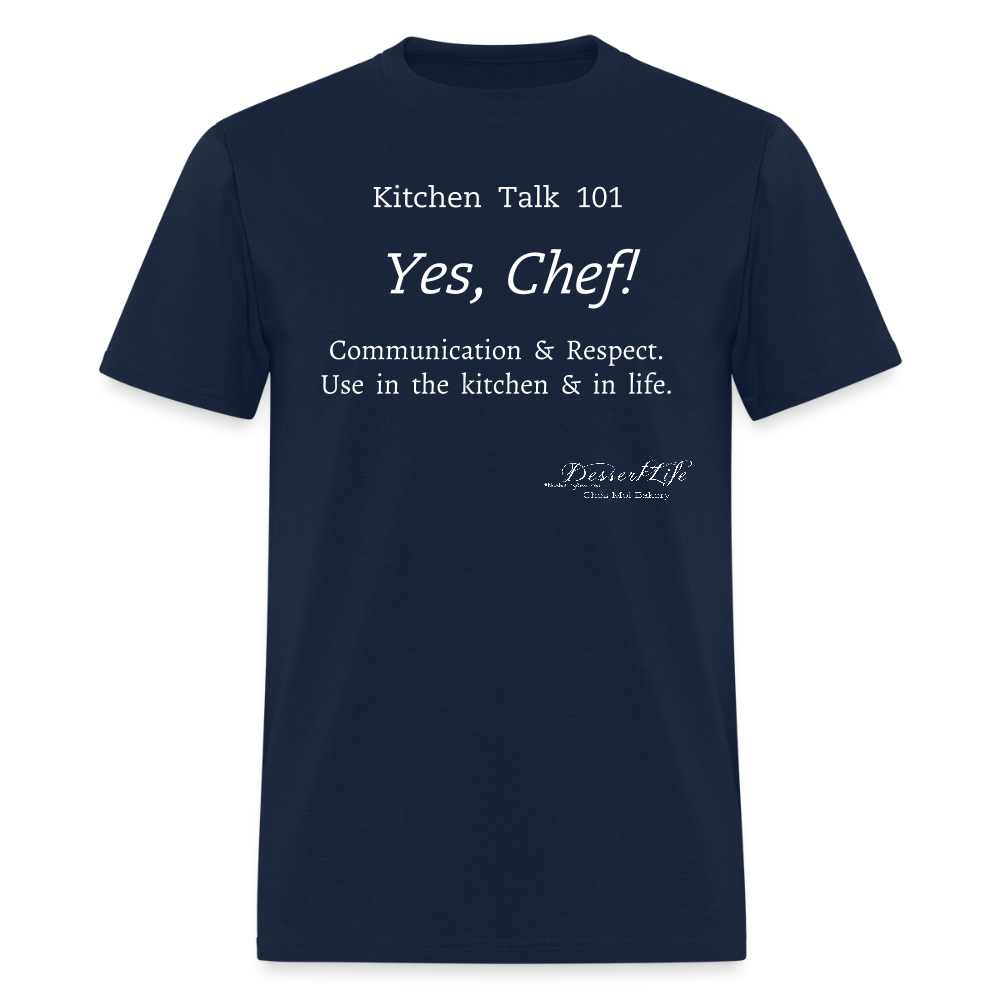 Yes, Chef! Classic T-Shirt - navy