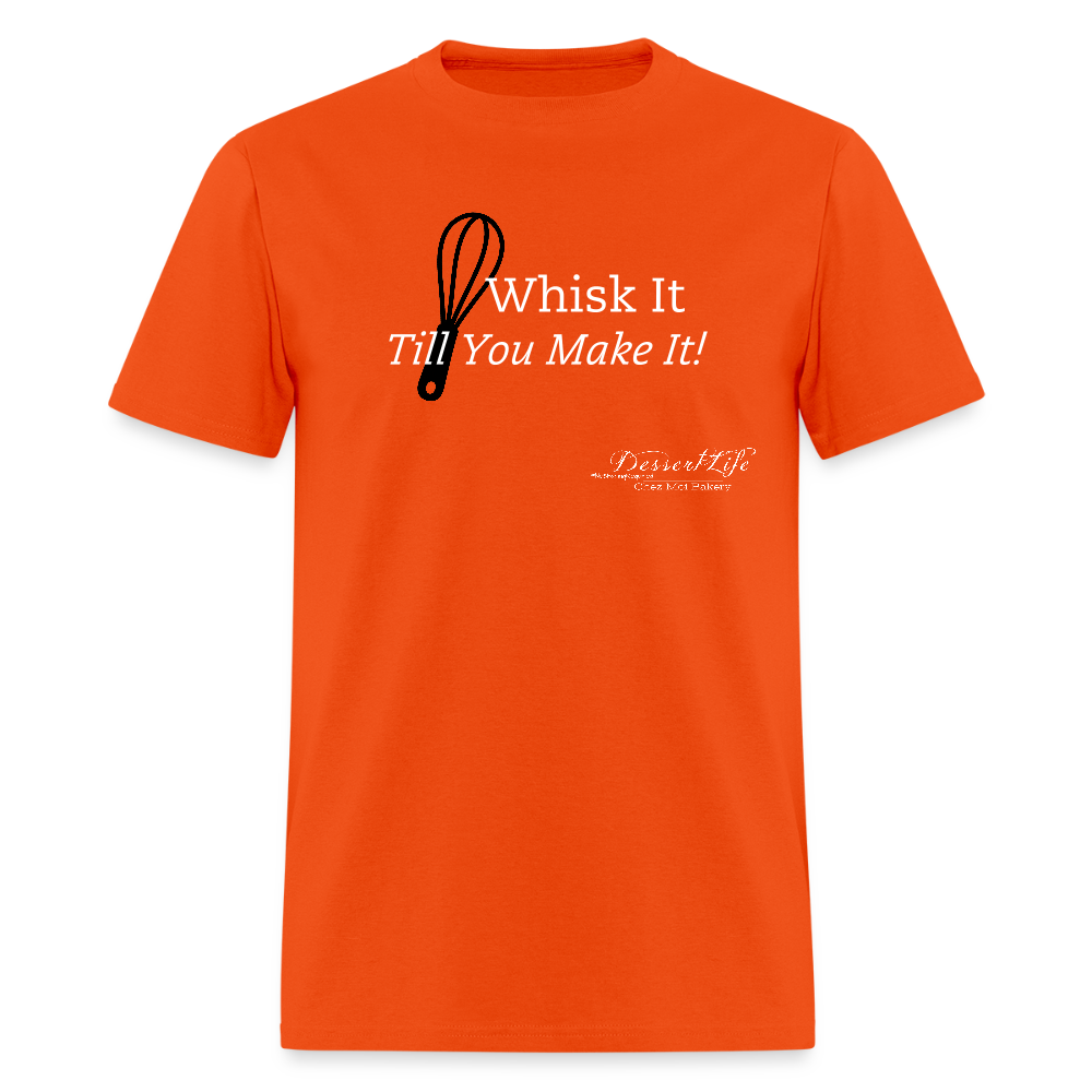 Whisk It Till You Make It T-Shirt - orange