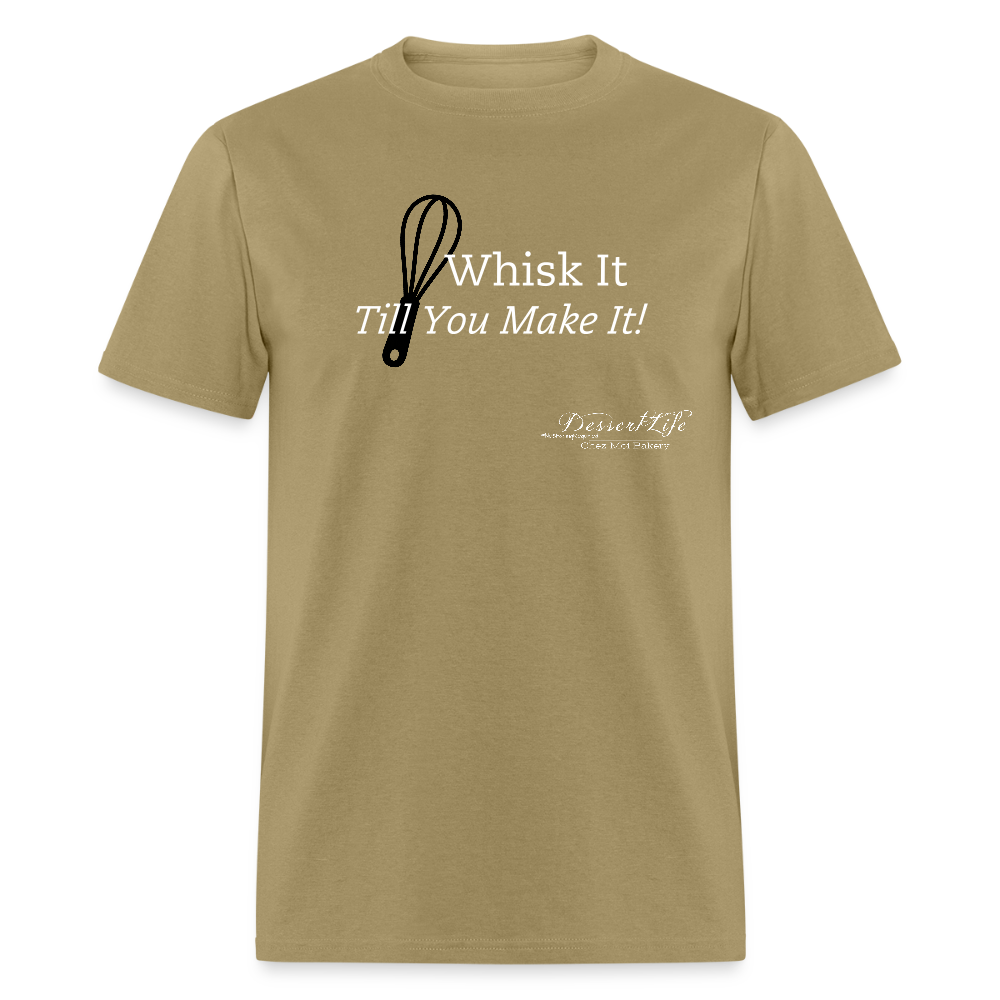 Whisk It Till You Make It T-Shirt - khaki
