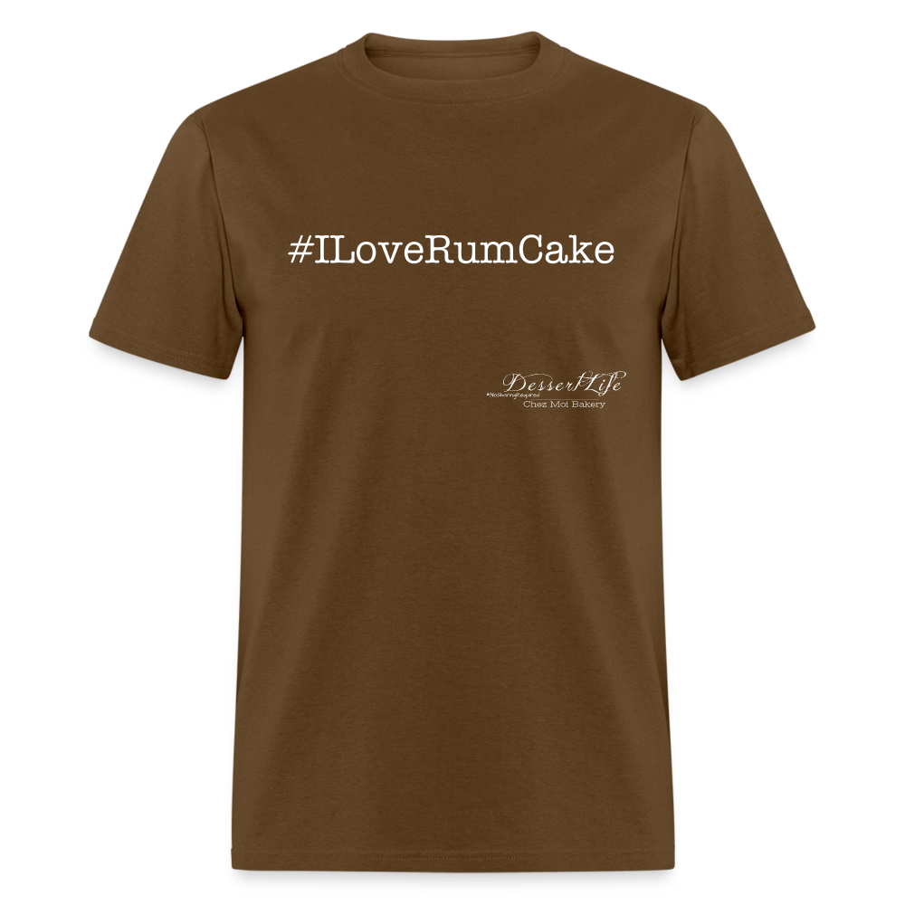 #ILoveRumCake T-Shirt - brown
