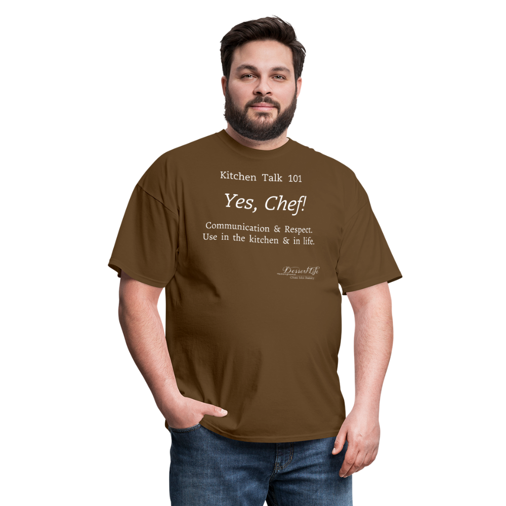 Heard, Chef! Classic T-Shirt - brown