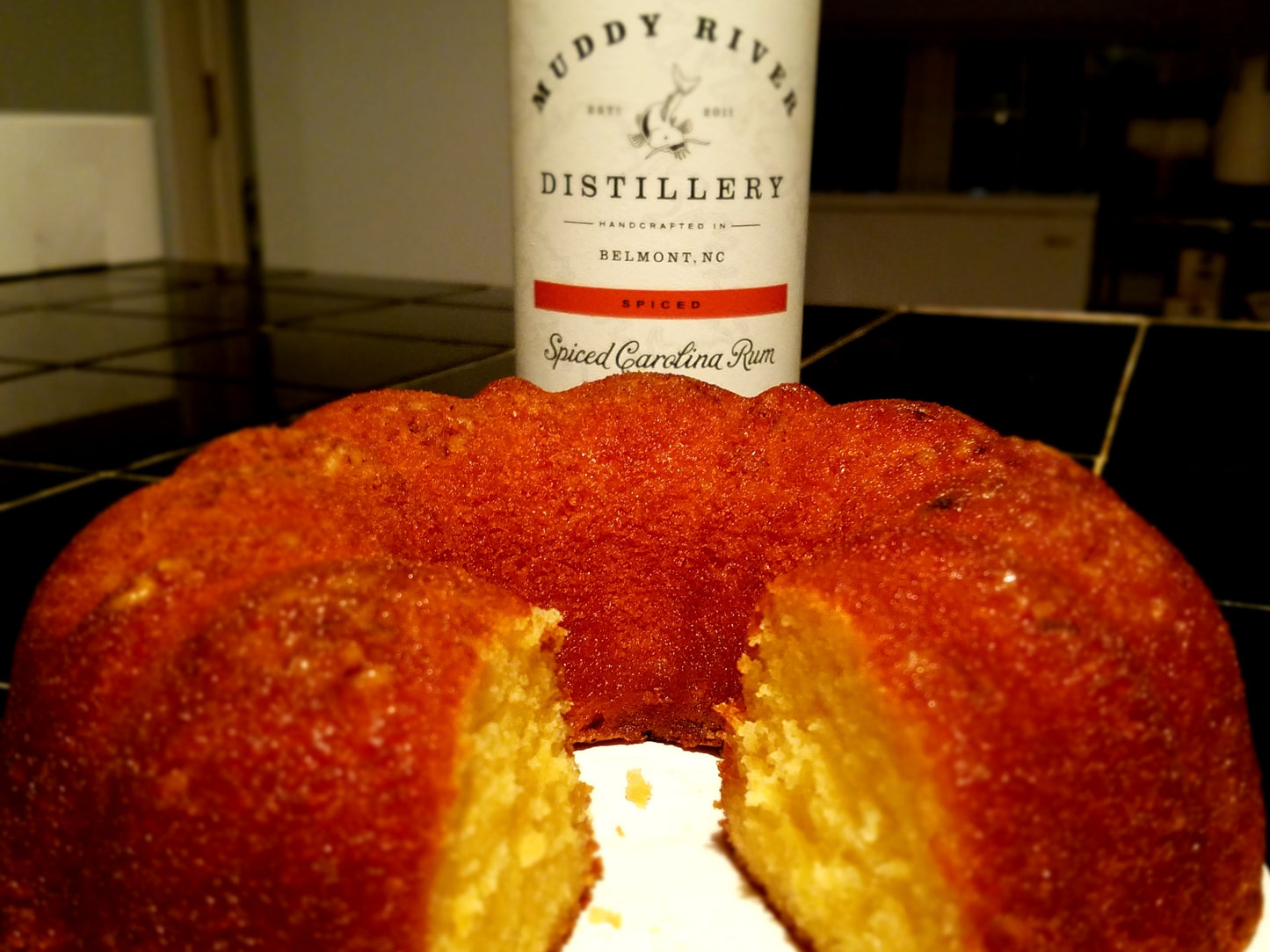 Spiced Carolina Rum Cake - Muddy River Distillery