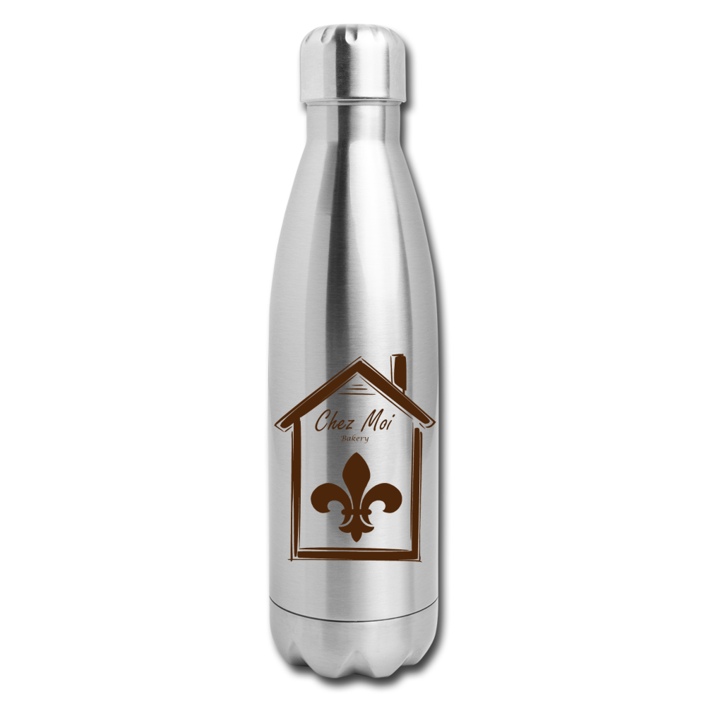 DessertLife Insulated Stainless Steel Water Bottle - silver